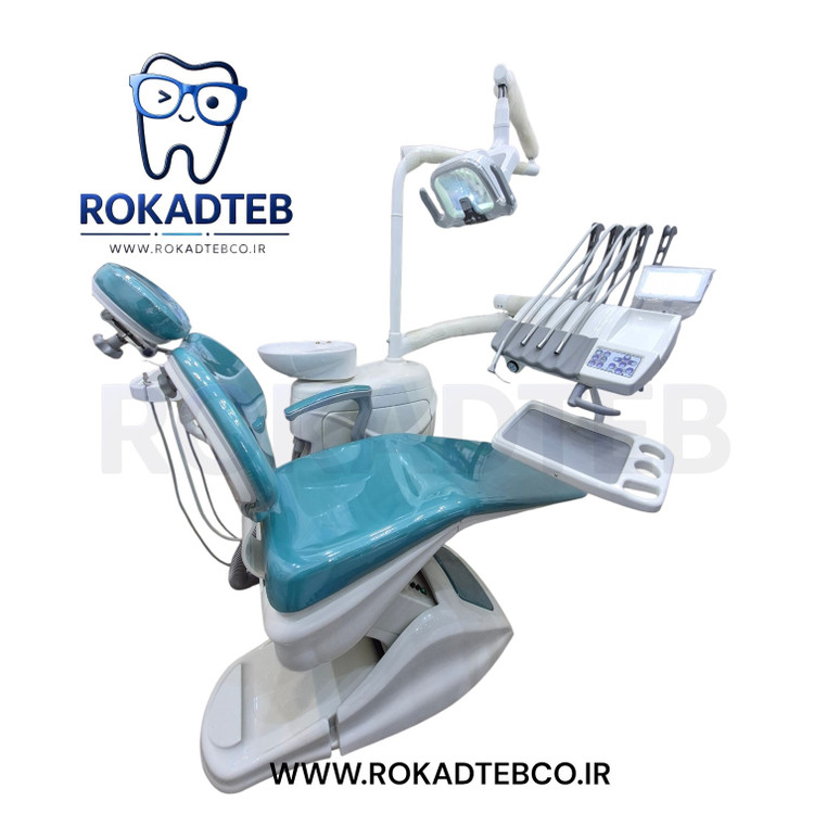 یونیت دندانپزشکی Pars Teb مدل فیدار پلاس پرو + جرمگیر نوری وودپیکر