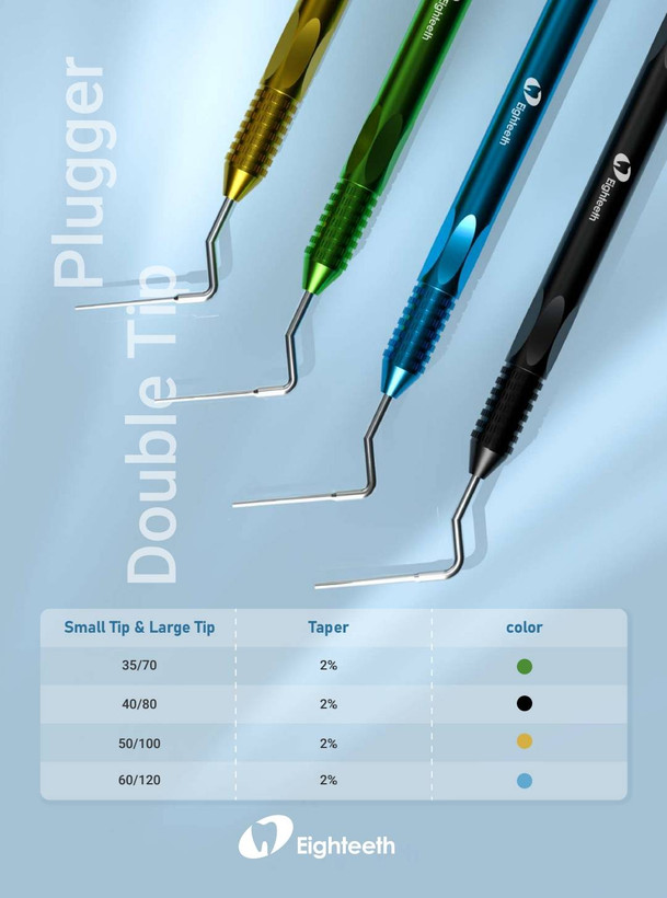پلاگر دو سر Eighteeth | Double Tip Plugger