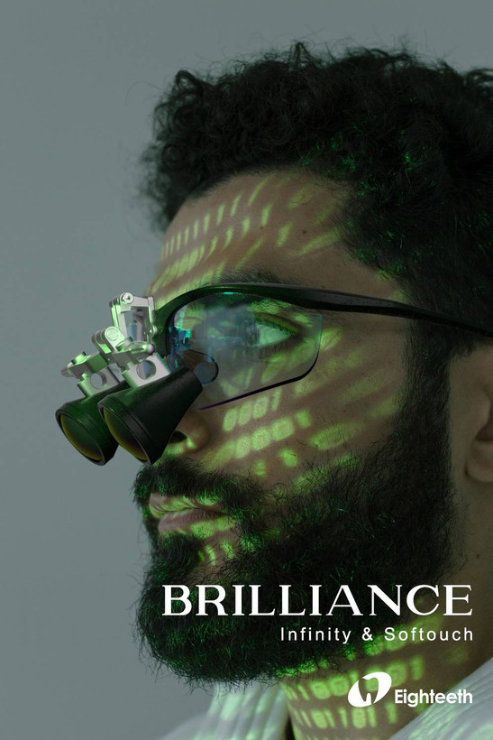 لوپ عینکی برند ایتیس فریم اسپرت مدل brilliance رکادطب