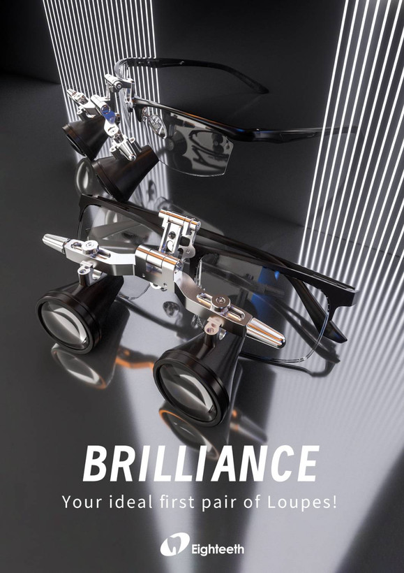 لوپ عینکی برند ایتیس فریم اسپرت مدل brilliance